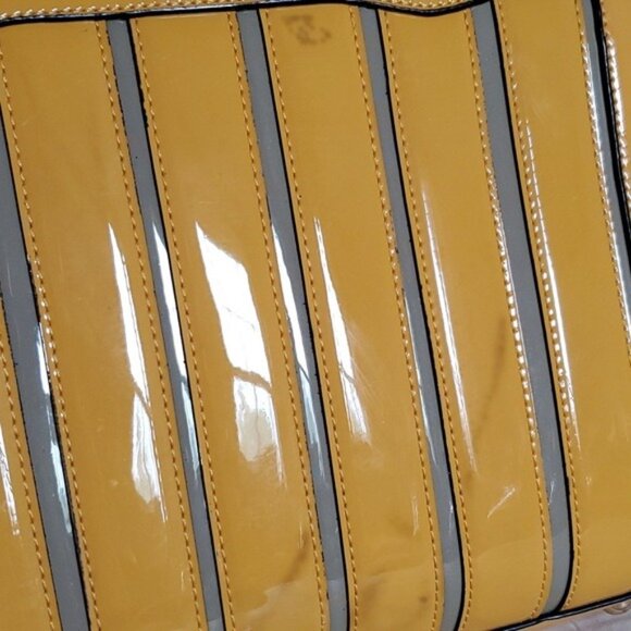 Uddini Patent Leather Satchel Handle Top Bag Shoulder Crossbody Purse Handbag - Picture 4 of 17